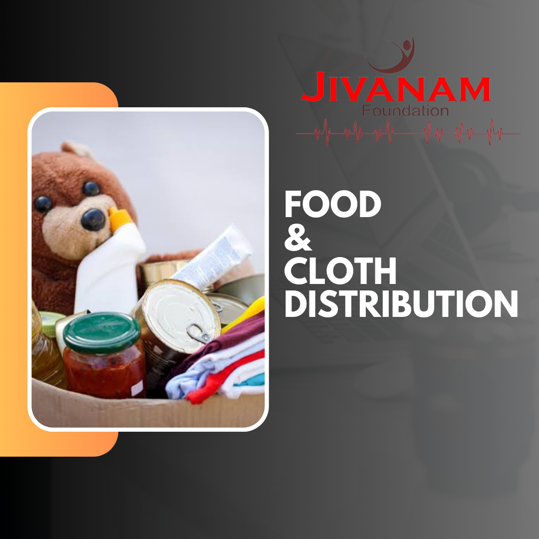 Food distribution drive for the needy